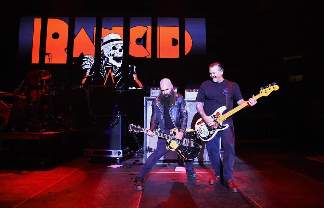 Rancidさんのインスタグラム写真 - (RancidInstagram)「Throwback to our time at @thegarden with @officialmisfits and The Damned, an honor to share the stage with them. Thanks to everyone that came out 📷: @bjpapas  #RANCID #MISFITS #THEDAMNED」11月5日 4時36分 - rancid