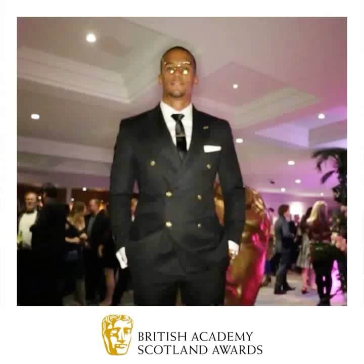スコット・シンクレアのインスタグラム：「#BritishAcademyScotlandAwards」