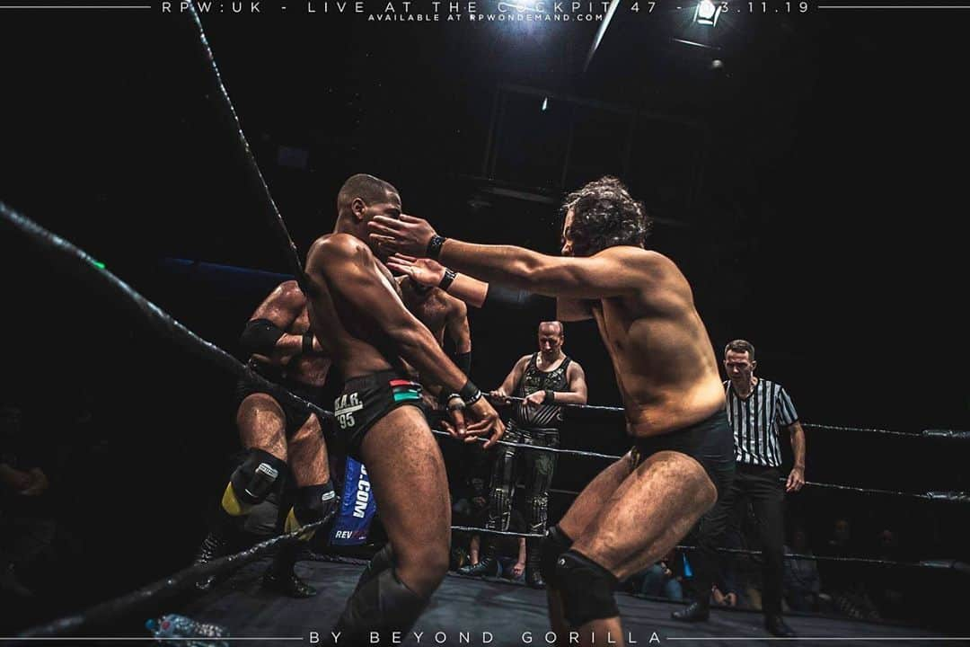 岡倫之さんのインスタグラム写真 - (岡倫之Instagram)「Revolution Pro Wrestling dominance will accelerate as new friends join the "THE LEGION". 我等"THE LEGION"に新たな同盟者が加わり、英国支配は加速するだろう。 #GOK #wrestler #prowrestling #thelegion #undefeated #dominator #GreatOKharn #RevolutionProWrestling #RevProUK #NewJapanProWrestling #njpw #UK #England #London #LondonCockpit #ザリージョン #ドミネーター #オーカーン #プロレス  #プロレスラー #新日本プロレス #英国 #イギリス #イングランド #ロンドン @beyondgorilla」11月5日 8時54分 - great_o_khan