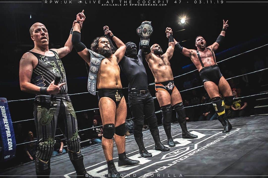 岡倫之さんのインスタグラム写真 - (岡倫之Instagram)「Revolution Pro Wrestling dominance will accelerate as new friends join the "THE LEGION". 我等"THE LEGION"に新たな同盟者が加わり、英国支配は加速するだろう。 #GOK #wrestler #prowrestling #thelegion #undefeated #dominator #GreatOKharn #RevolutionProWrestling #RevProUK #NewJapanProWrestling #njpw #UK #England #London #LondonCockpit #ザリージョン #ドミネーター #オーカーン #プロレス  #プロレスラー #新日本プロレス #英国 #イギリス #イングランド #ロンドン @beyondgorilla」11月5日 8時54分 - great_o_khan