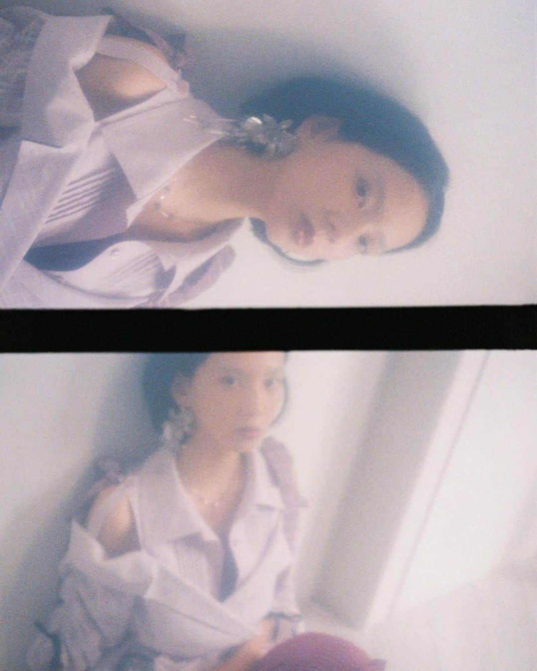 東佳苗さんのインスタグラム写真 - (東佳苗Instagram)「明日から東京展スタートします🐇 皆さまのお越しぜひお待ちしております🦋📝 .  11/6(水) - 11/11(月) 13:00 - 20:00 最終日のみ 13:00 - 19:00 ※11/9(土)・11/10(日)の2日間はご予約制です。 場所：KATA 〒150-0011 東京都渋谷区東3-16-6 LIQUIDROOM 2F(恵比寿駅から徒歩3分) @rurumu.official にて、アイテムの詳細掲載しておりますのでチェックしてみてください 🐇🍽🥛⚖️🐁🐚🕯 🥥  muse： 中島セナ @etrenne_official  photo： 松永つぐみ @x_fanpy hairmake： 山本りさ子 @yamamotorisako lighting：海道元 @g_kaido  prop： Shiberia @shiberiantiques  item： ・asymmetry trench one-piece ,side lace check pleats one-piece ・ assistant：中居海帆 @mmiho_n  special thanks：harune.h @haruneh  design&styling&direction：東佳苗 @usagi_kanae  #rurumu2020ss #rurumu」11月5日 10時09分 - usagi_kanae