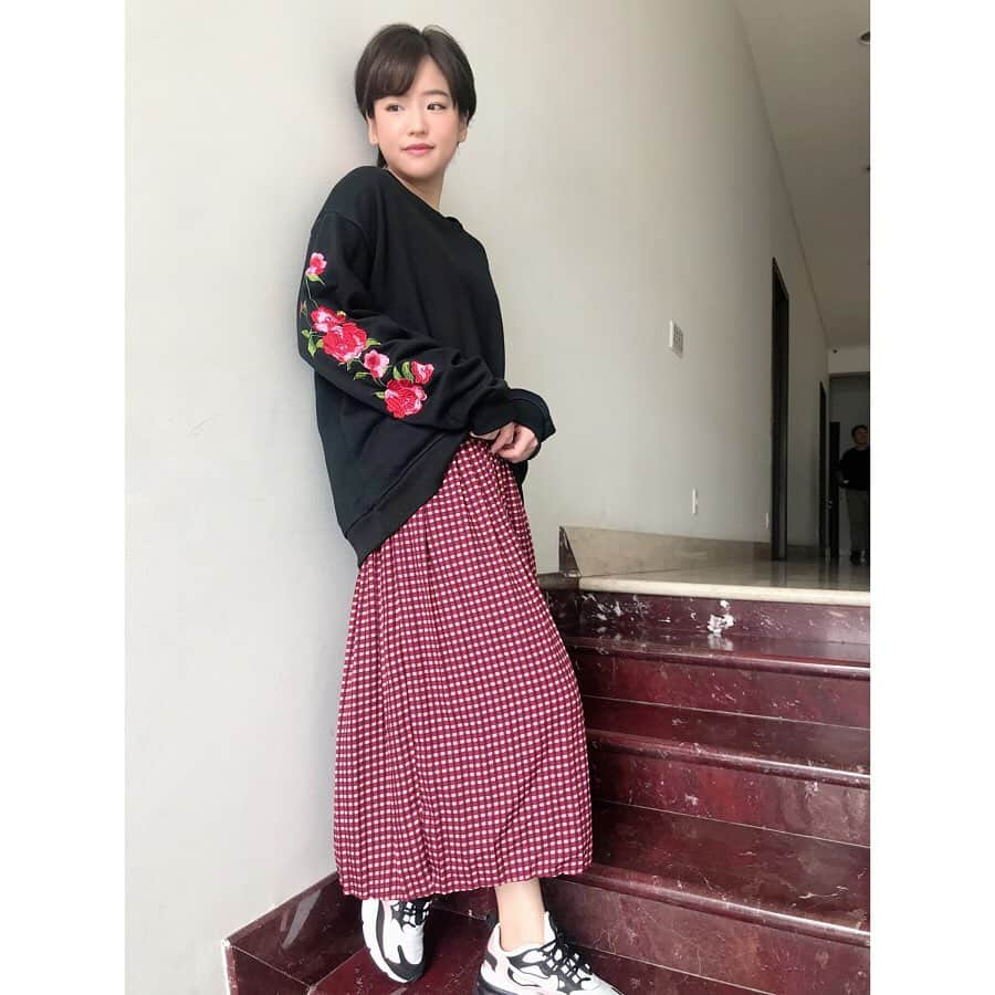 仲川遥香さんのインスタグラム写真 - (仲川遥香Instagram)「Tuesday❤️ @_ruruofficial_  #indonesia #jakarta #japan #🇯🇵🇮🇩 #インドネシアライフ #インドネシアタレント #ジャカルタ生活 # ジャカルタ在住 #火曜日 #Tuesday #ootd #ファッション #harukanakagawa #仲川遥香」11月5日 20時59分 - haruuuu_chan