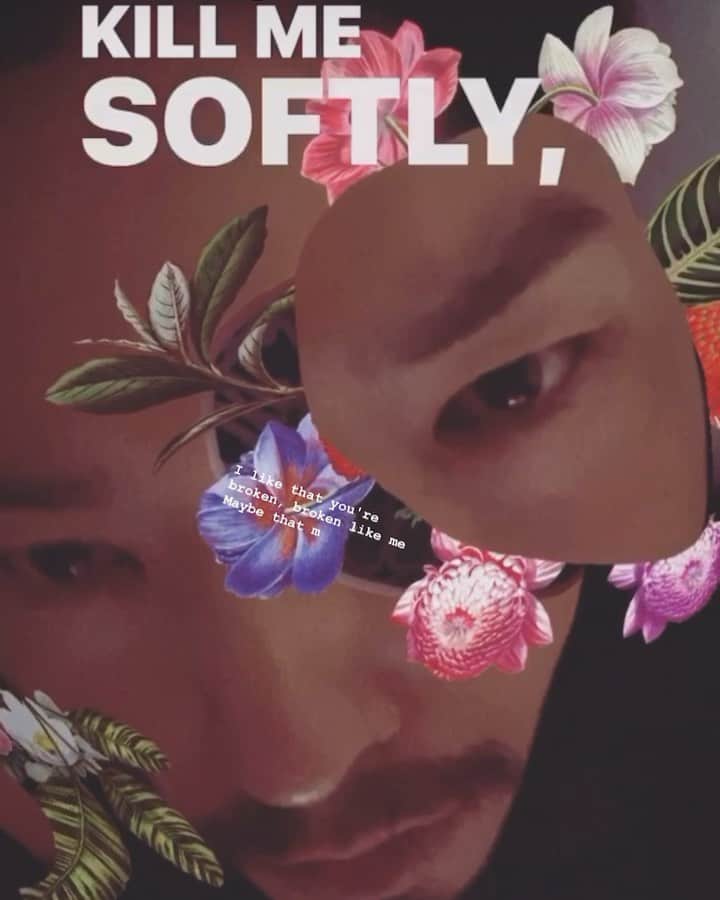 呉建豪のインスタグラム：「🌹🌻🥀」