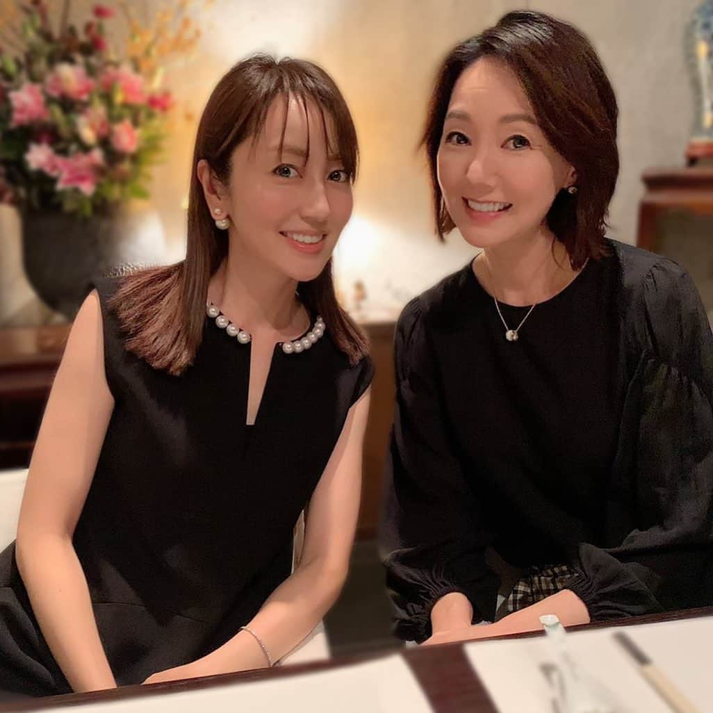 矢田亜希子さんのインスタグラム写真 - (矢田亜希子Instagram)「先日、お久しぶりにとよた真帆さんとディナーへ♪ずっと変わらずスタイル抜群でかっこよくて綺麗で本当素敵な女性♡ #10代の頃に連ドラで共演#tbsドラマ#とよた真帆　さん#90年代ドラマ」11月5日 16時19分 - akiko_yada