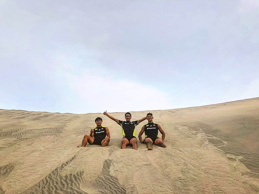 藤田慶和さんのインスタグラム写真 - (藤田慶和Instagram)「「Sand Dunes」🇫🇯 砂漠トレーニング🏜 ここまでハードな坂道ダッシュ💨は初めて🤮 みんなで乗り越えた砂漠🏜トレーニングでした🙆‍♂️ #sevens #japan #セブンズ #日本代表 #fiji #フィジー #ラグビー #rugby #砂漠 #training #トレーニング #sanddunes」11月5日 17時56分 - yoshikazu15