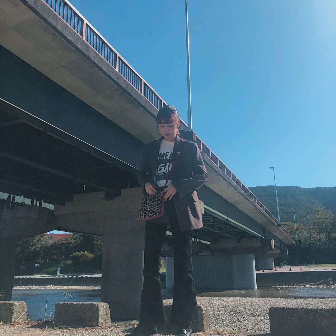 市野莉子さんのインスタグラム写真 - (市野莉子Instagram)「久しぶりの私服投稿な気がする〜、タグ付け見てね💞 #ファッション」11月5日 19時42分 - riko_ichino