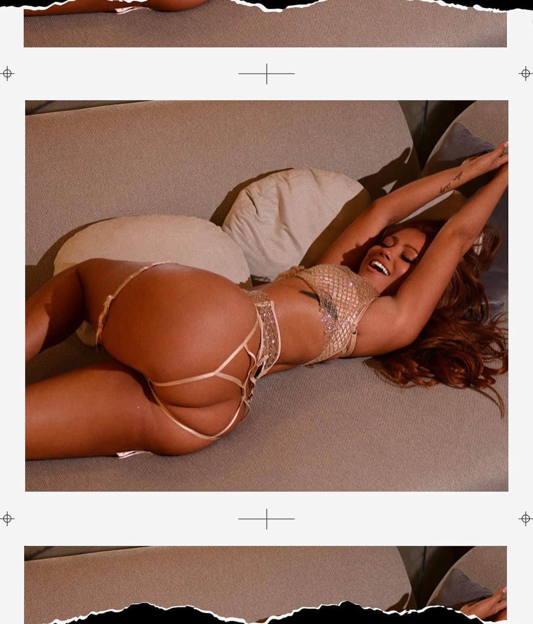 ジェシカ・バーチアーガのインスタグラム：「Instagram vs Reality. 🎞: @shotbymac」