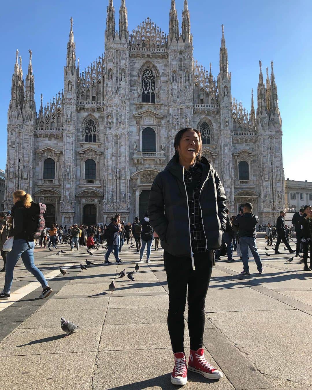 大儀見優季さんのインスタグラム写真 - (大儀見優季Instagram)「Hi Milano👋🏼🇮🇹 Exploring new city, music, food, drink, people, culture, language... inspired me a lots. Thanks!  #MILANO #truffe #Duomo #explorer  #DermotKennedy #Wine #Manzo」11月5日 22時38分 - yuki_nagasato
