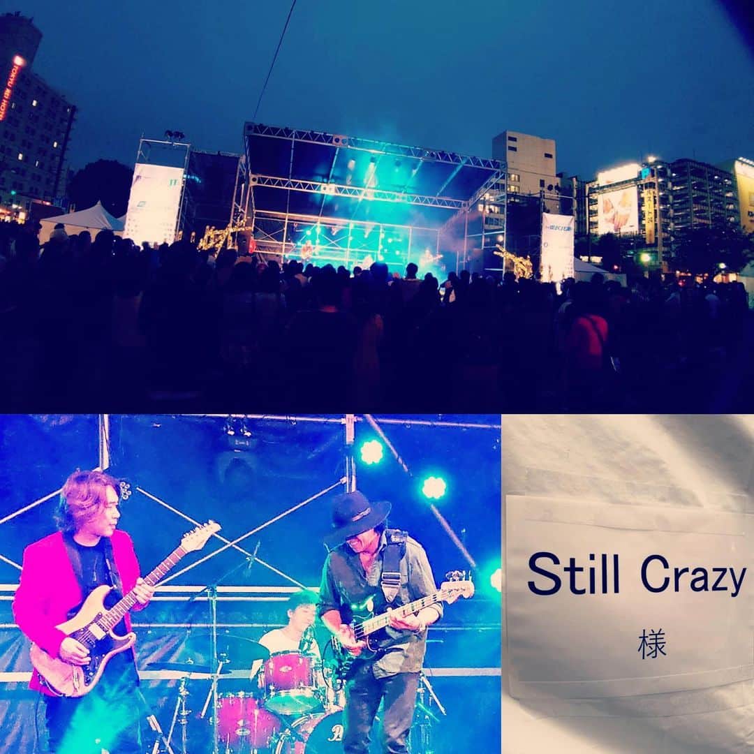 マサ小浜さんのインスタグラム写真 - (マサ小浜Instagram)「熊本市の街のど真ん中 "マチナカ音楽祭" に STILL CRAZYで出演しました！ サイコーのイベント、盛り上がりました。ありがとうございました！  #stillcrazy #hinojinokenji #fuyu #masakohama #kumamoto  #マチナカ音楽祭 #有馬っち」11月6日 0時06分 - masakohama1