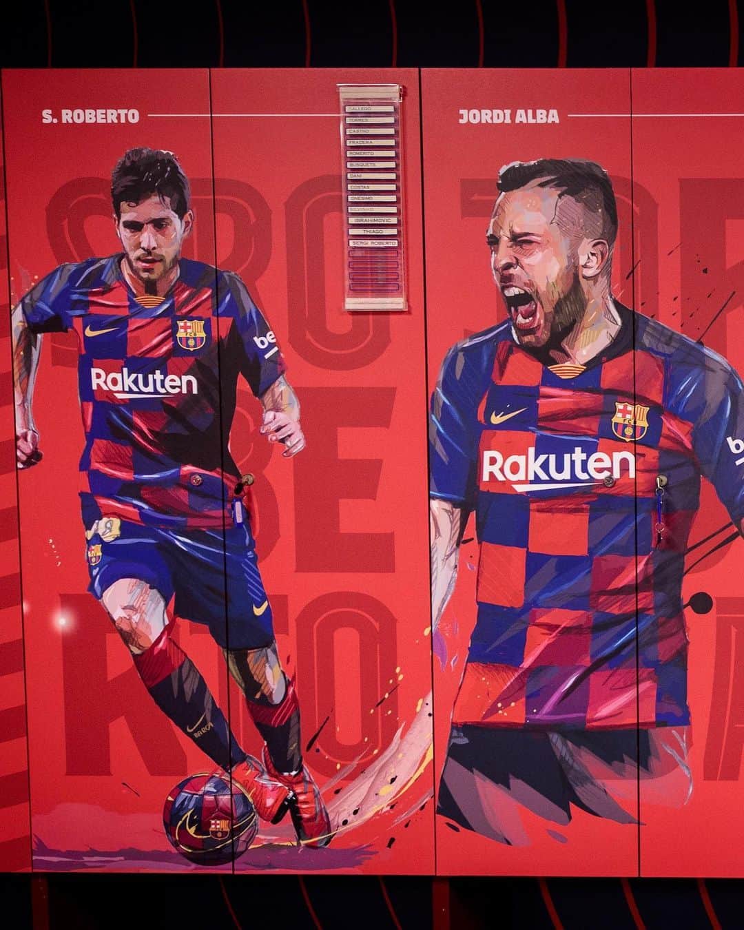 FCバルセロナさんのインスタグラム写真 - (FCバルセロナInstagram)「🔜 #BarçaSlavia 😍 Barça’s locker room. Ready ✅ 🙌 Nuevo look en nuestro vestuario 👍 Ens encanta! 💙❤」11月6日 0時15分 - fcbarcelona