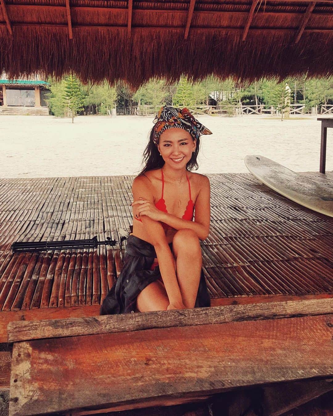 西内ひろさんのインスタグラム写真 - (西内ひろInstagram)「また明日😘 Good night🌙 #coconut  #beach  #philippines #japanese」11月6日 0時23分 - 0214hiro