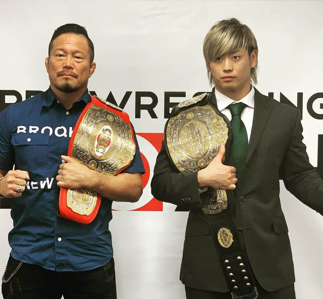 プロレスリング・ノアさんのインスタグラム写真 - (プロレスリング・ノアInstagram)「#noah_ghc #プロレス #プロレスリングノア #プロレスラー #清宮海斗 #杉浦貴 #ghcヘビー級チャンピオン #GHCナショナルチャンピオン #prowrestling #prowrestler #noah #instafight #instawrestling」11月6日 0時56分 - noah_ghc