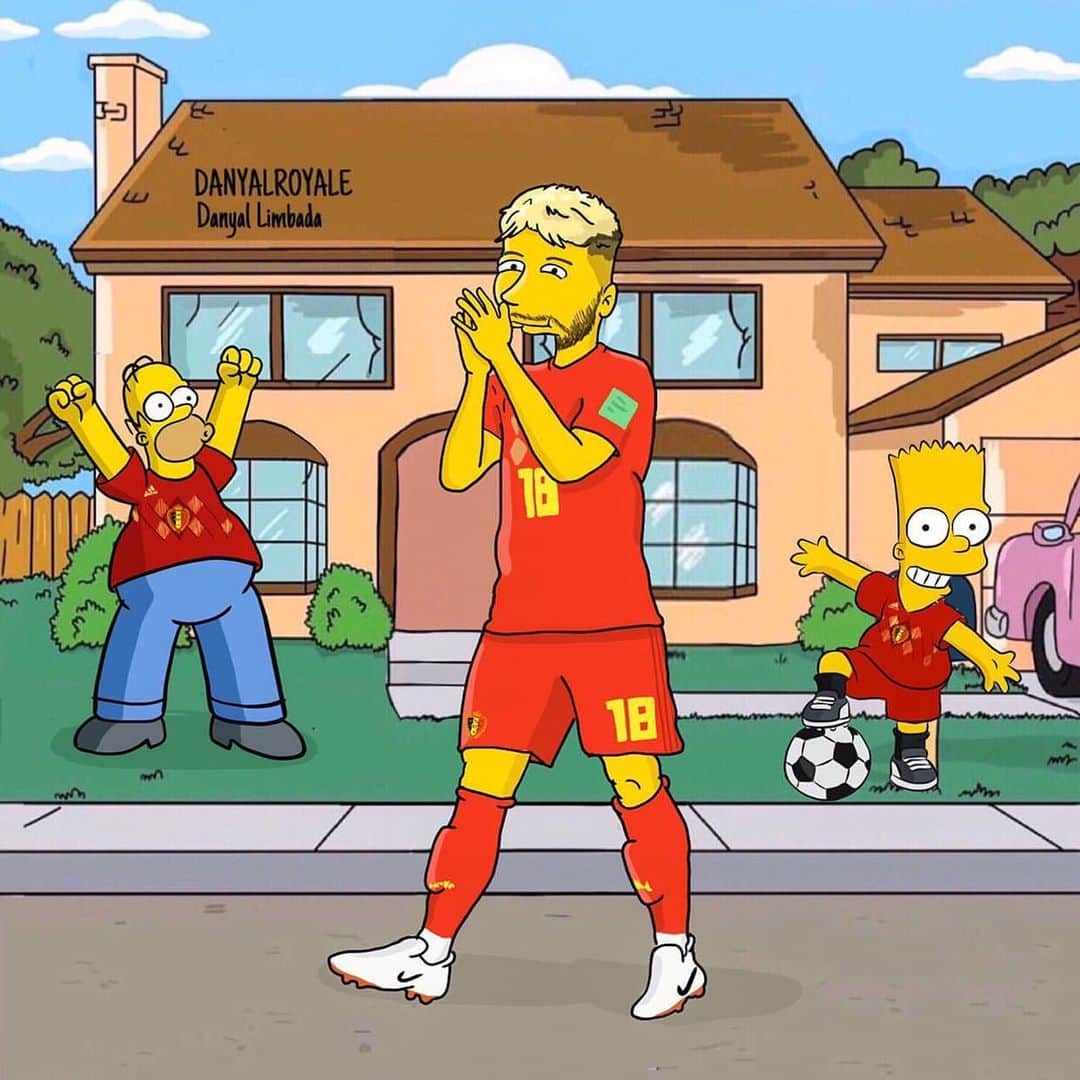 アドナン・ヤヌザイのインスタグラム：「Simpson FAM 🔥😀」