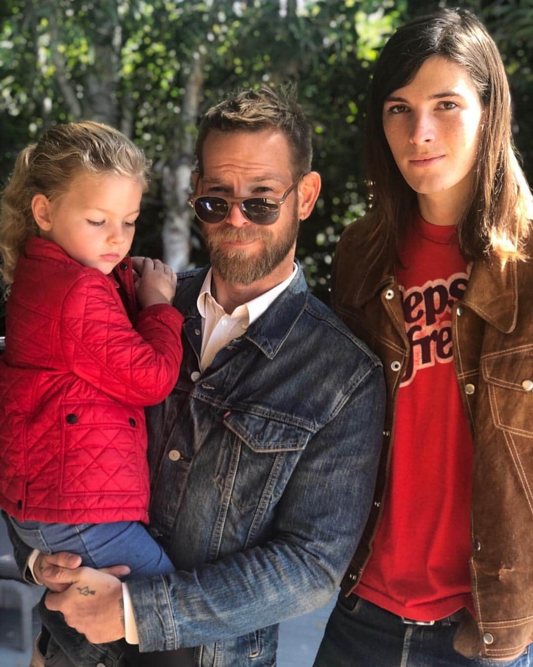 ピアース・ブロスナンさんのインスタグラム写真 - (ピアース・ブロスナンInstagram)「Marley, Sean and Dylan...a beautiful day with my granddaughter and my sons.」11月6日 14時54分 - piercebrosnanofficial