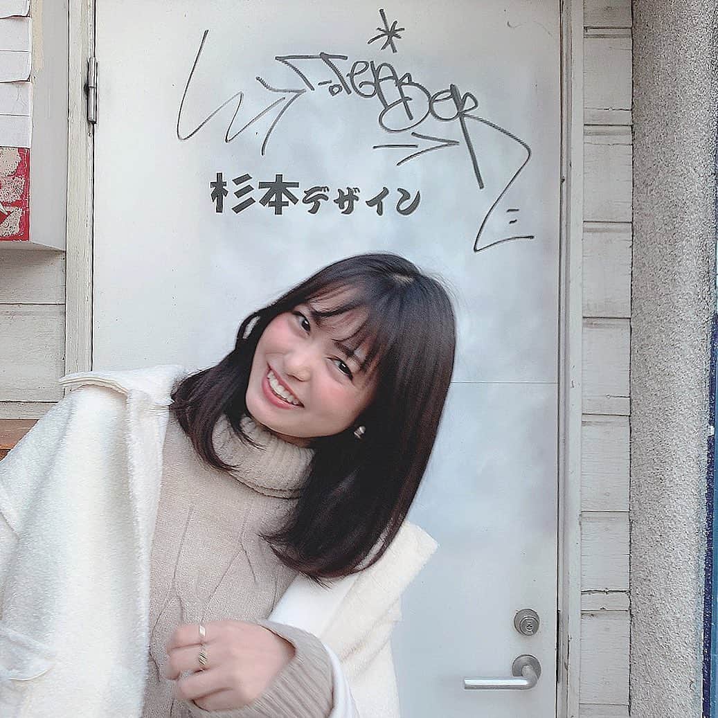 前田亜美のインスタグラム：「. . 杉本デザイン。. . . にゅーあうたー\(◜▿◝ )/」