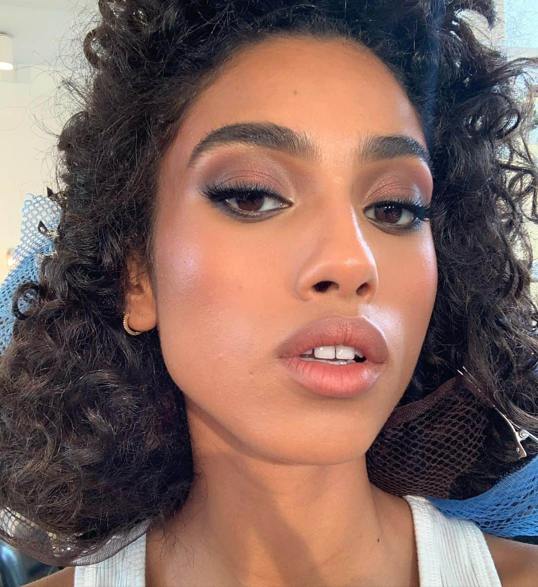 イマン・ハマンさんのインスタグラム写真 - (イマン・ハマンInstagram)「My kind of make up 😍 @patmcgrathreal」11月6日 8時40分 - imaanhammam