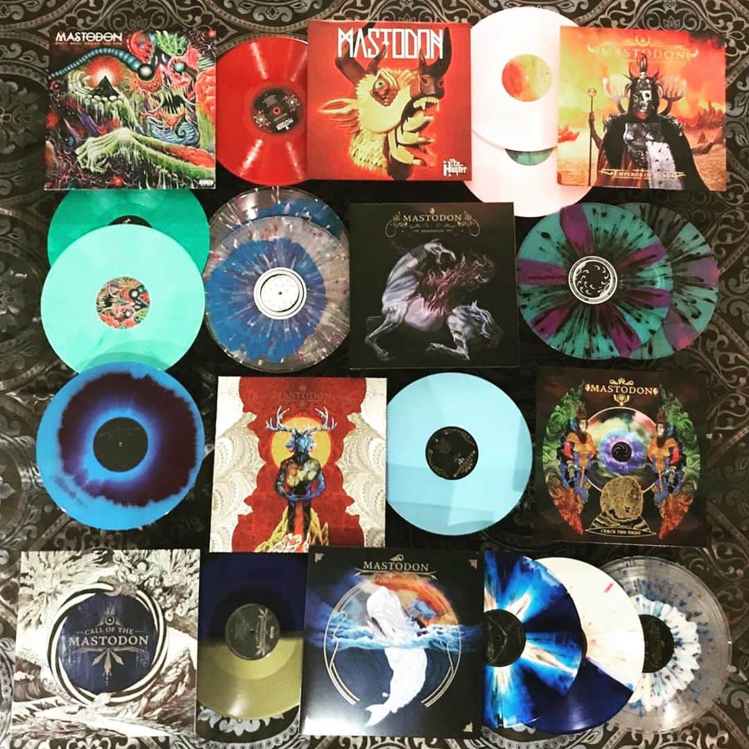 マストドンさんのインスタグラム写真 - (マストドンInstagram)「Nice Collection!  #Repost @bodies_under_the_falls ・・・ Mastodon Collection.」11月6日 10時49分 - mastodonrocks