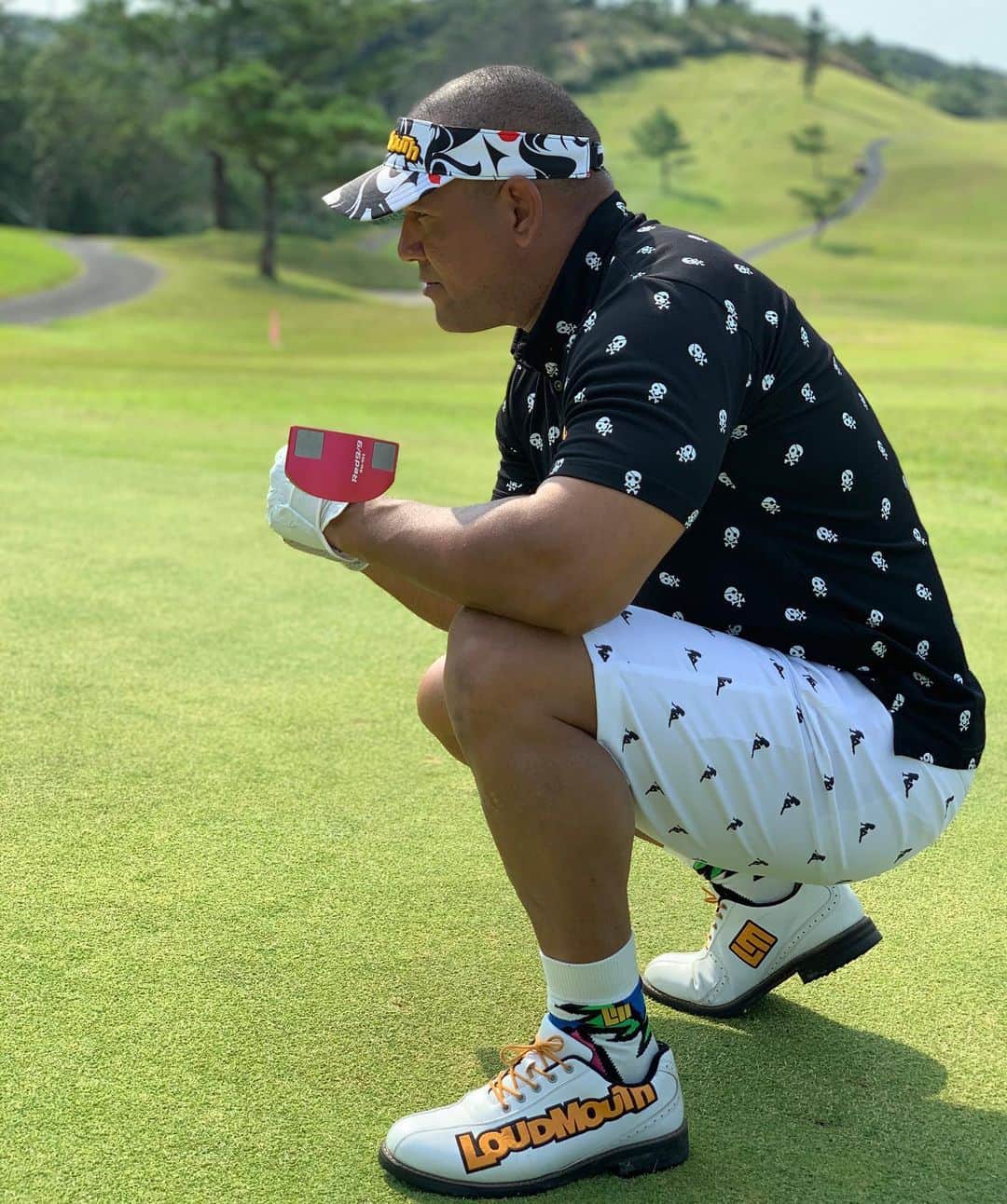 アレックス・ラミレスさんのインスタグラム写真 - (アレックス・ラミレスInstagram)「Look good play good!! @loudmouth_japan_official #loudmouthshoes #loudmouthshorts @kascogolf」11月6日 11時06分 - ramichan3