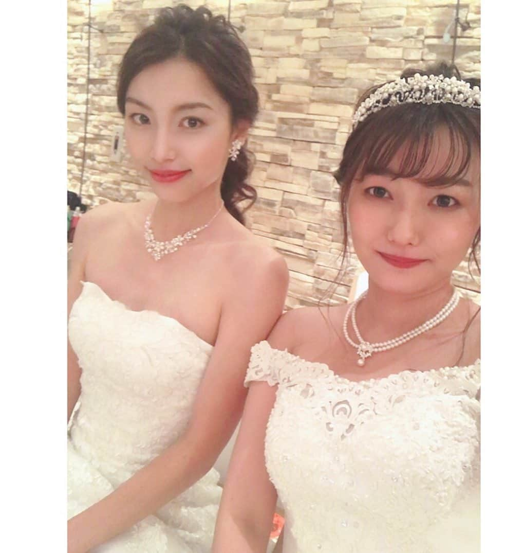 茨木菜緒さんのインスタグラム写真 - (茨木菜緒Instagram)「. bridal show🤵❤️👰 . 可愛い式場に可愛いドレス💕💐 可愛いに囲まれて幸せいっぱいなshowでした🥰 .  #bridal #ブライダル #show #ショー #model #モデル #エルグモデル #wedding #ウェディング #dress #ドレス #エルグモデルがいっぱいで嬉しかった😊💫💫」11月6日 12時38分 - kudonao2218