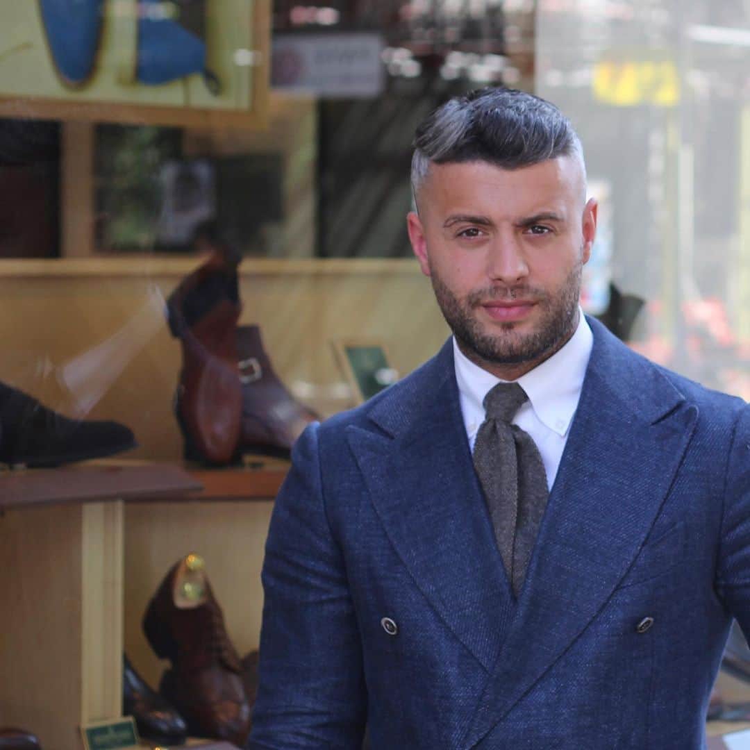 のインスタグラム：「From Retail Around the World 92 Jermyn Street - Undoubtedly, Nathan and Daniel are two of our best dressed Assistant Managers. Certainly, they more than do their bit to fly the flag for Great British style at what is perhaps the best known Crockett & Jones store of all. . Swipe up in our story to read the article. . #crockettandjones #madetobeworn #retail #jermynstreet」