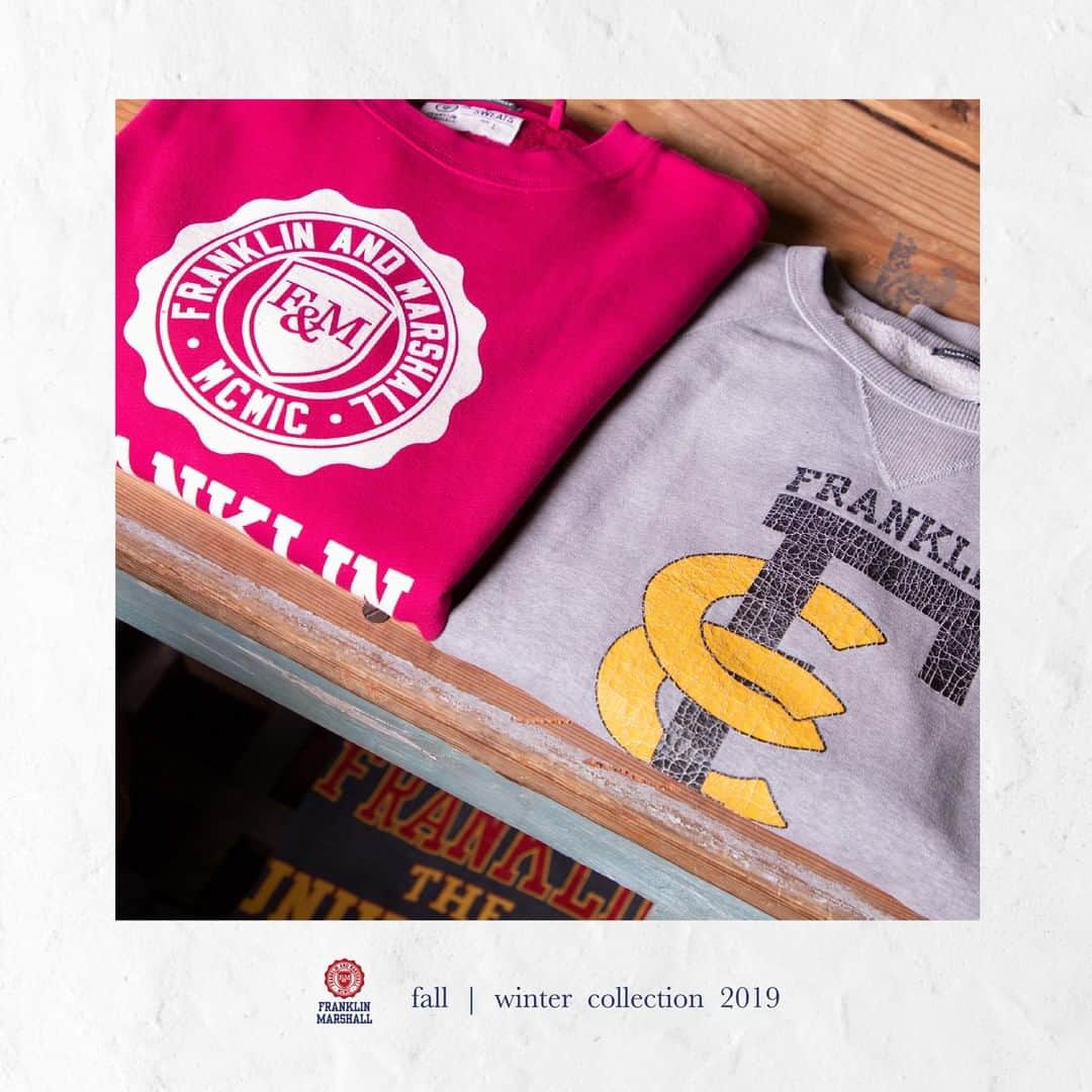 フランクリン&マーシャルのインスタグラム：「FRANKLIN & MARSHALL | SPORTSWEAR ATTITUDE⁠ .⁠ .⁠ .⁠ #franklinandmarshall #sportswear # sportswearattitude #vintagegoods #sportsgoods」