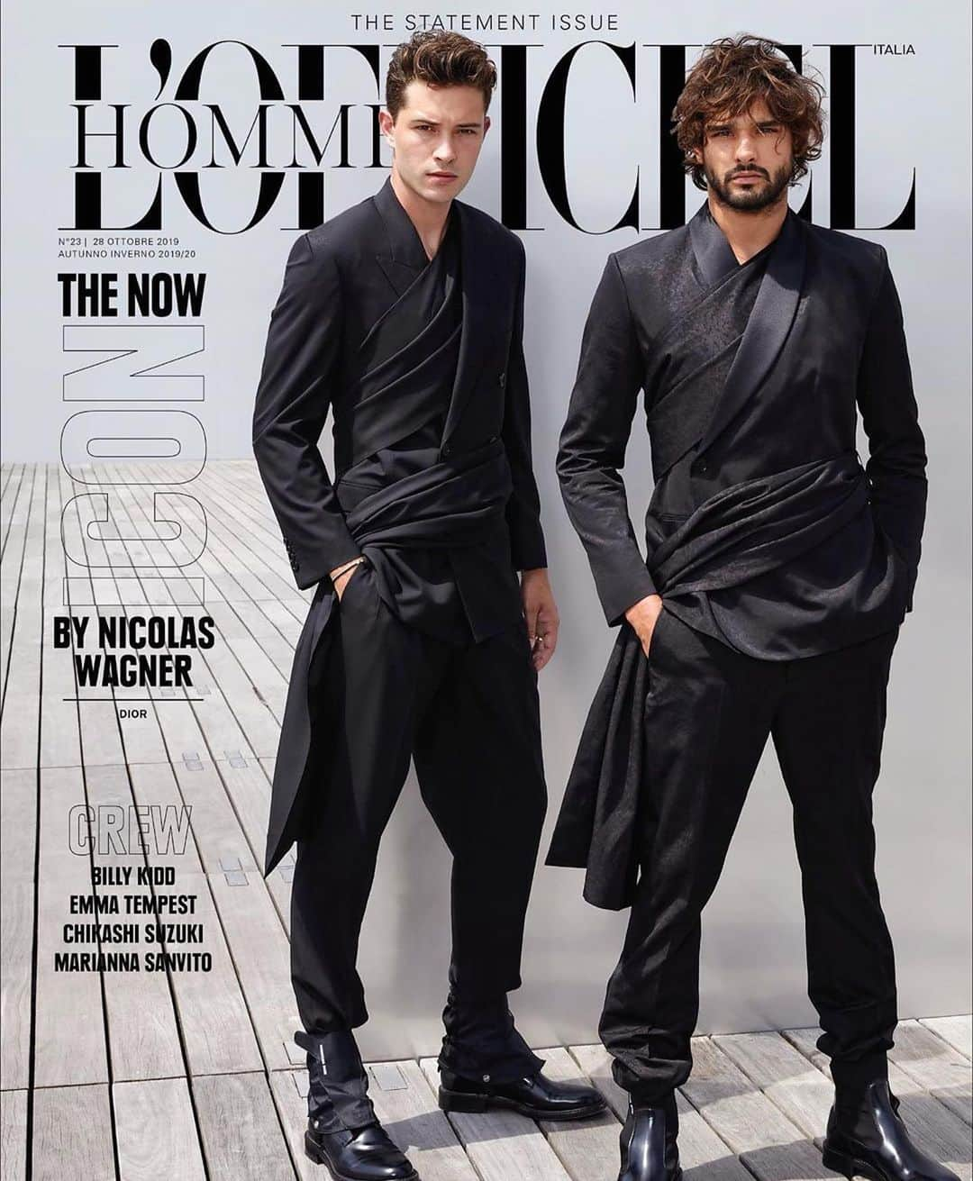 フランシスコ･ラチョースキーさんのインスタグラム写真 - (フランシスコ･ラチョースキーInstagram)「THE NOW ICON - The limited edition cover for L’Officiel Hommes Italia Issue n°23.  Thank you Gabriel Ray to make this shoot possible  Getting ready to discover the new era. On newsstands this week. Team Credits: Icon @chico_lachowski @marlontx @marilynagencyparis in @dior by @mrkimjones  Editor in chief @giampietrobaudo  Executive producer & casting director @gabrielreyinc Photographed by @nicolaswagnerphoto  Fashion by @gaultier_comme_jeanpaul  Grooming @lauriezanolettihair  Stay tuned for more.」11月7日 1時00分 - chico_lachowski