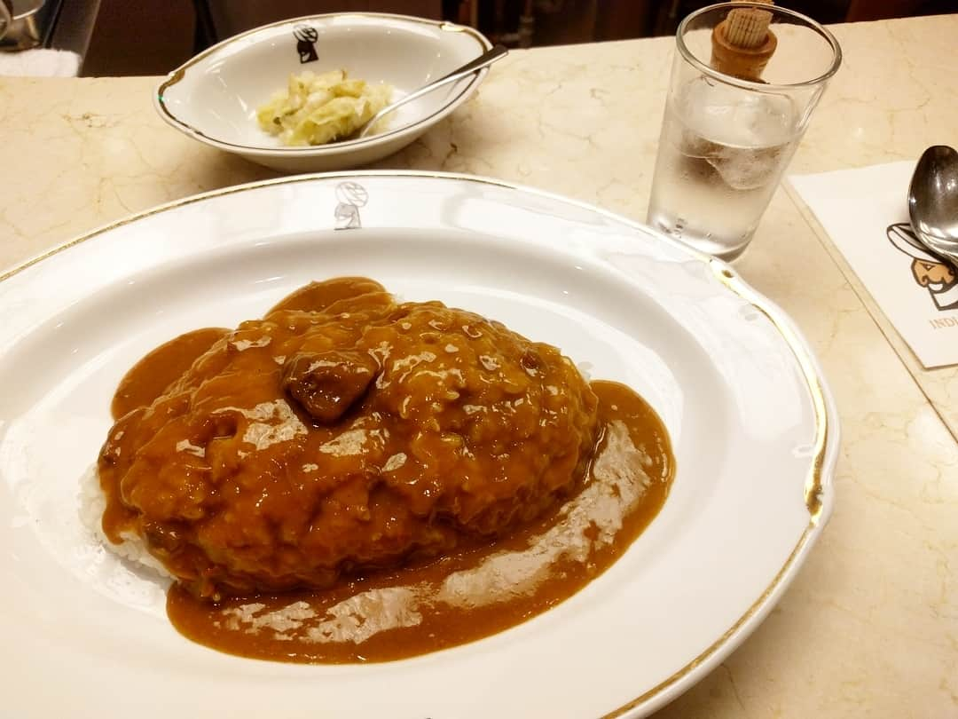 越中睦士さんのインスタグラム写真 - (越中睦士Instagram)「久しぶりのインディアンカレー 美味しかった🍛  #インディアンカレー　#カレー」11月6日 16時30分 - makotokoshinaka