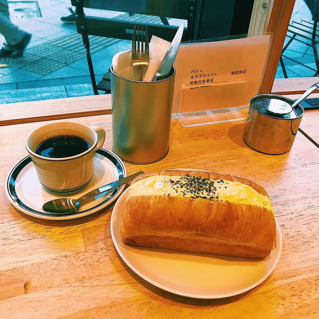 加納永美子さんのインスタグラム写真 - (加納永美子Instagram)「＿＿＿＿＿＿＿＿＿＿＿＿＿＿＿＿ パンとエスプレッソと 🍞☕ . このたまごた〜っぷりなのが好き🥰 . . . #パンとエスプレッソと #南森町 #南森町カフェ #南森町ランチ #南森町グルメ #大阪天満宮 #大阪天満宮カフェ #大阪天満宮グルメ #大阪天満宮ランチ #たまごサンド #玉子サンド #卵サンド #たまごサンドイッチ #玉子サンドイッチ #卵サンドイッチ #followme」11月6日 17時02分 - emiko_s2