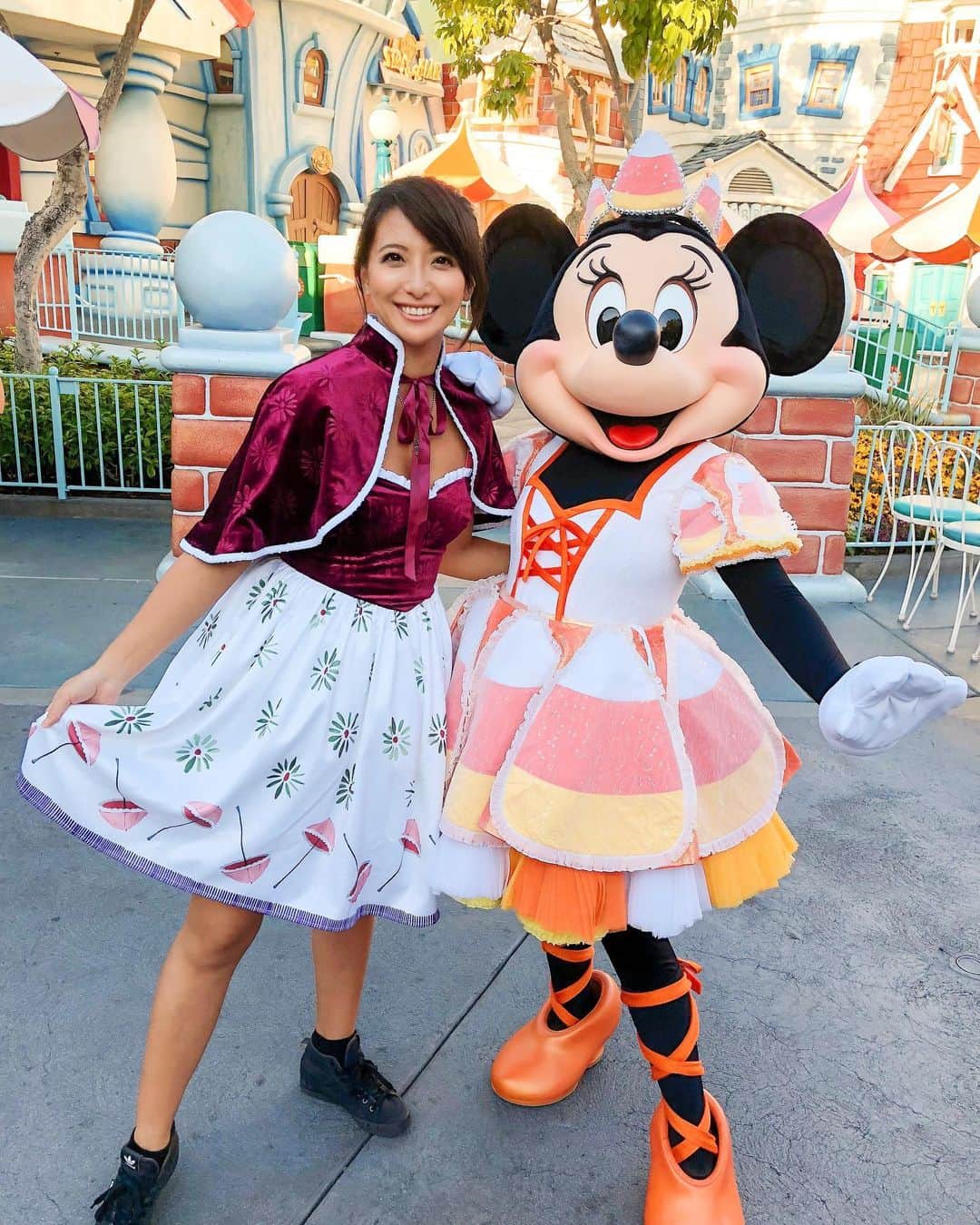矢部あやのインスタグラム：「201809 4day  キャンディーコーンミニーちゃん♡」