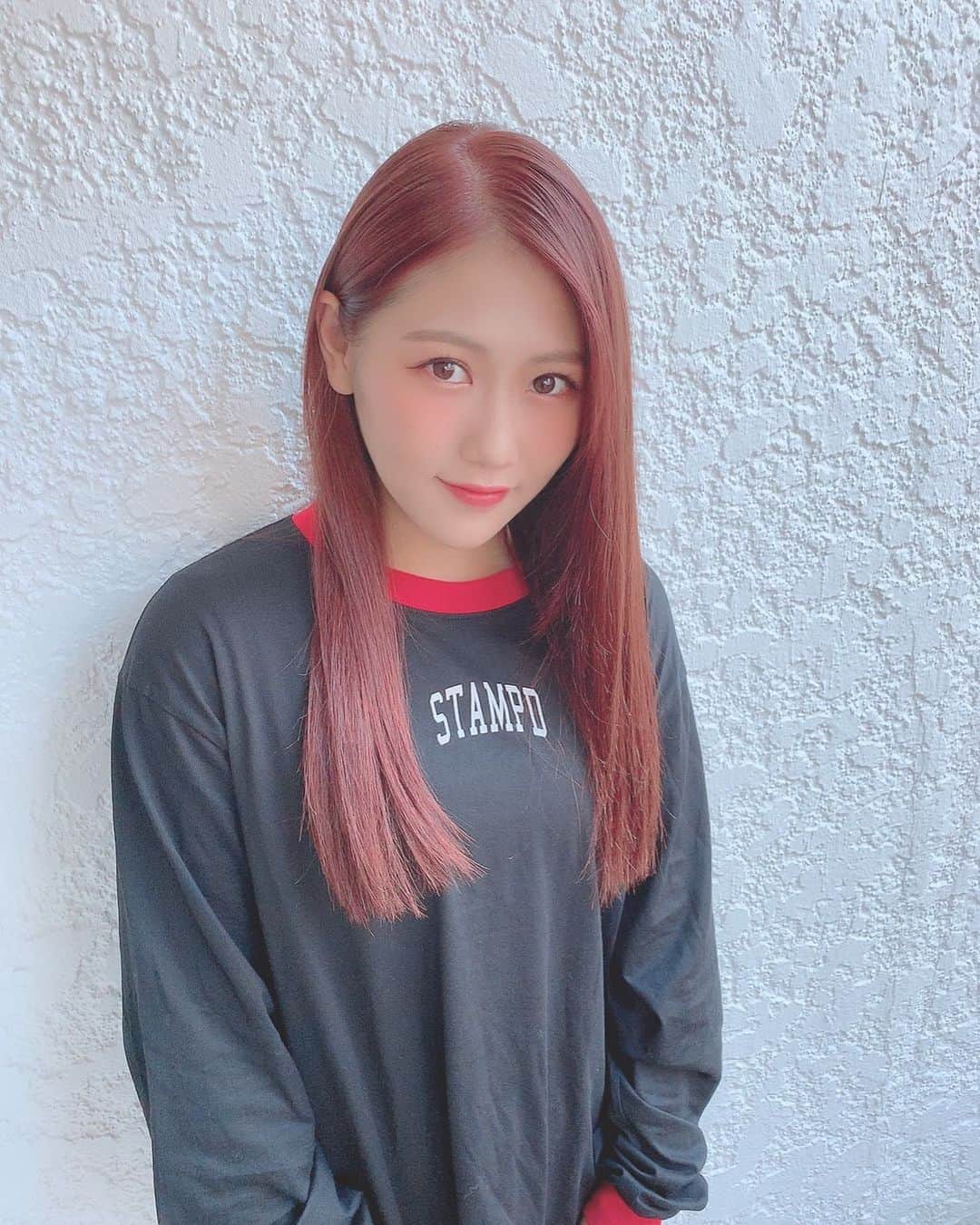 西野未姫さんのインスタグラム写真 - (西野未姫Instagram)「💋💋💋 #赤髪にした #どうですか」11月6日 18時19分 - nishinomiki_official