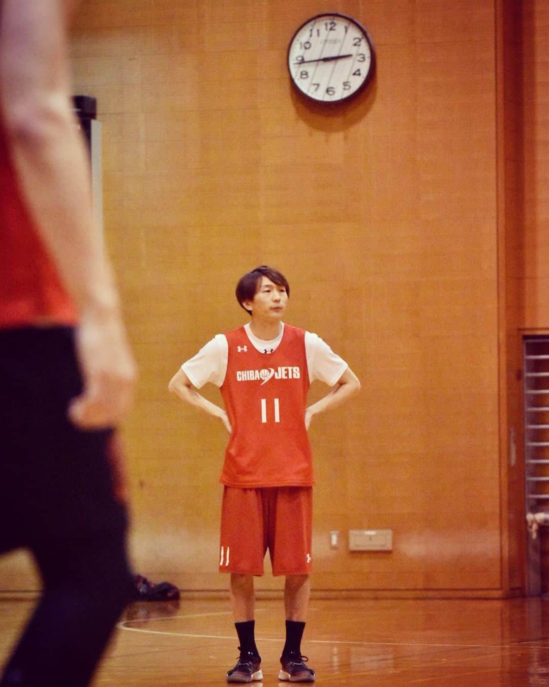 千葉ジェッツさんのインスタグラム写真 - (千葉ジェッツInstagram)「練習風景📸 #chibajets #Bリーグ #basketball #千葉ジェッツ #バスケ #週末はアウェー #名古屋 #あつしスマイル」11月6日 18時40分 - chibajets_official