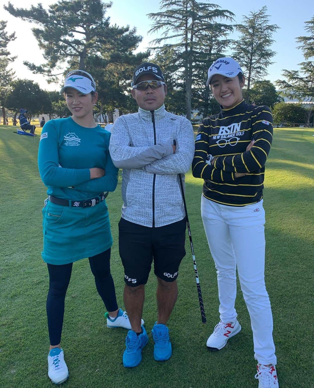 稲見萌寧さんのインスタグラム写真 - (稲見萌寧Instagram)「小学5年生チーム  左から、えりか姫、こたにん、もね  りなさんの大好きなコンビですよw」11月6日 18時54分 - mone173.golf