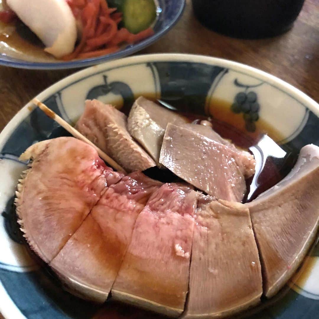 國分優香里のインスタグラム：「✩ ディープタウン！ 京成立石の激ウマもつ焼き屋、宇ち多゛にやっとこさ！念願叶って行ってきました…🥺✨（宇ち入り成功…！） ✩ 開店前から人、人、人！で、平日にも関わらず1時間半並びました😱💨 ✩ でも並ぶ価値大アリです… すっかりファンになってしまいました🥰 ✩ 1枚目の写真が、タンナマアカイトコオス！ ✩ この様に呪文みたいな独特な注文方法なので、少し事前勉強は必要かもですが、常連さんも優しいのでもつ好きさんは是非！！🙋‍♀️ ✩ 安いし美味しいし、家が近かったら通っちゃうレベルです…キケン⚠️ ✩ もつでパワーチャージしたので、11月もがんばるぞーー！！！✊🔥 ✩ ✩ ✩ #宇ち多ﾞ #宇ち入り　#もつ焼き　#京成立石　　#あと数回通ったら帽子をゲットしたい　#正装というらしい　#梅割りの破壊力　#ごちそ宇さま　#飯テロ」