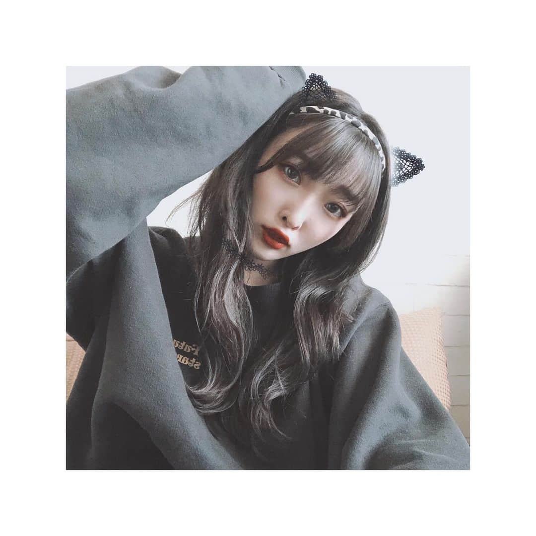 みなみのインスタグラム：「ฅ^._.^ ฅ」