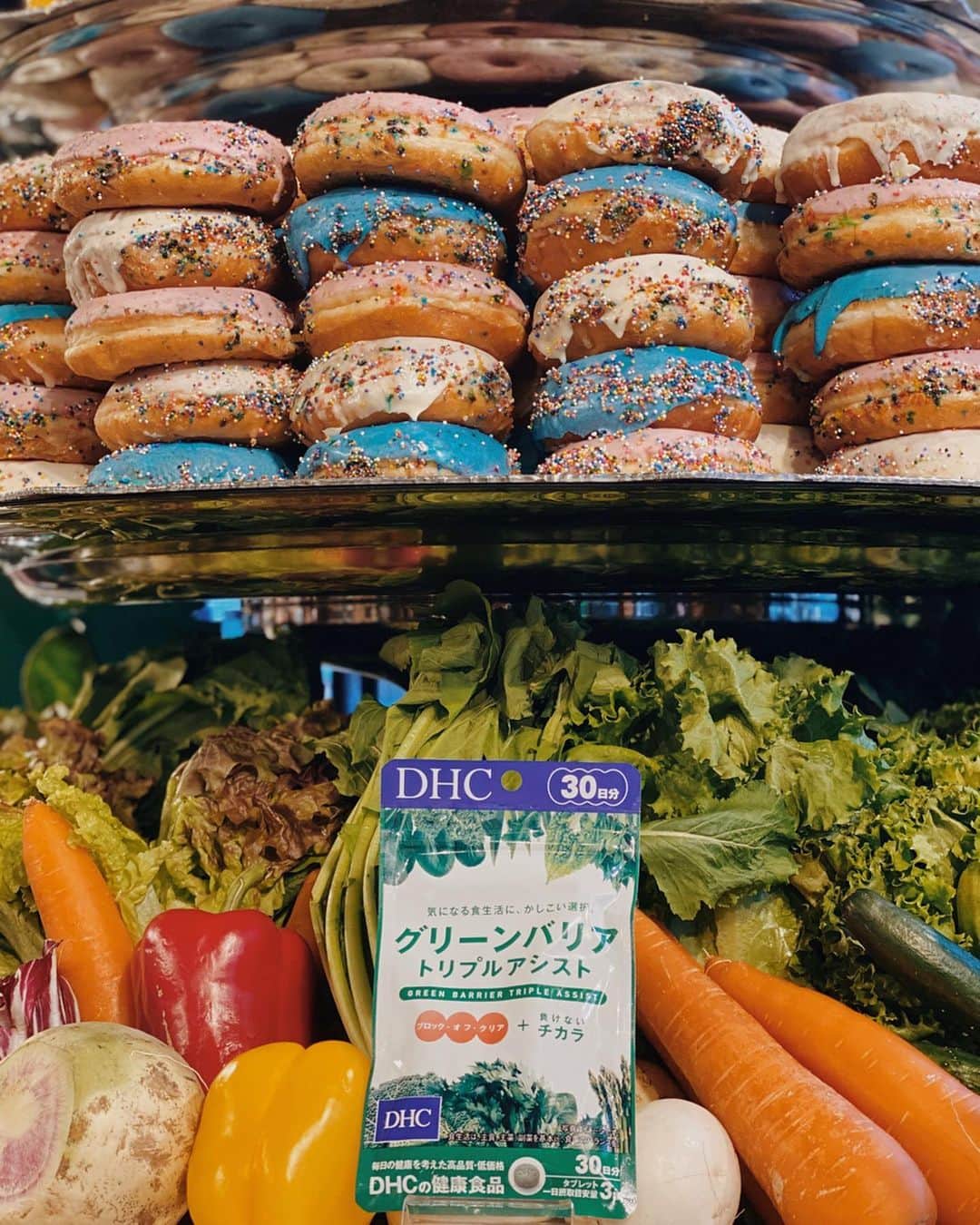 Risako Yamamotoさんのインスタグラム写真 - (Risako YamamotoInstagram)「東京は楽しいイベントがたくさん💚 楽しみにしていた、DHCの新商品の発表会のイベントにご招待頂きました🌿 ・ ・ 1日3粒で野菜をIN、余分をOUTできるサプリが今日から新発売🎈 ・ 余分なものをチャラにできるだなんて嬉しい！♡ スペシャルゲストのオリエンタルラジオの藤森さんの登場で会場は大盛り上がり🤓🤞🏼💚 ・ ・ #グリーンバリアトリプルアシスト  #チャラにしちゃえよ #DHC_PR #野菜をin余分をout」11月6日 19時50分 - risako_yamamoto