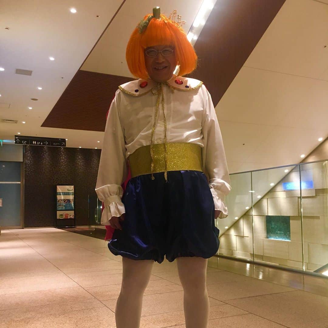 笑福亭鶴瓶さんのインスタグラム写真 笑福亭鶴瓶instagram やっとカボチャ の王子を