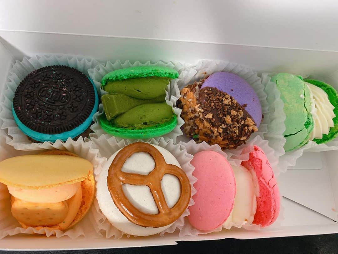 うゅりるのインスタグラム：「‪トゥンカロンってお菓子らしいねんけど美味しすぎる😋🍴‬」