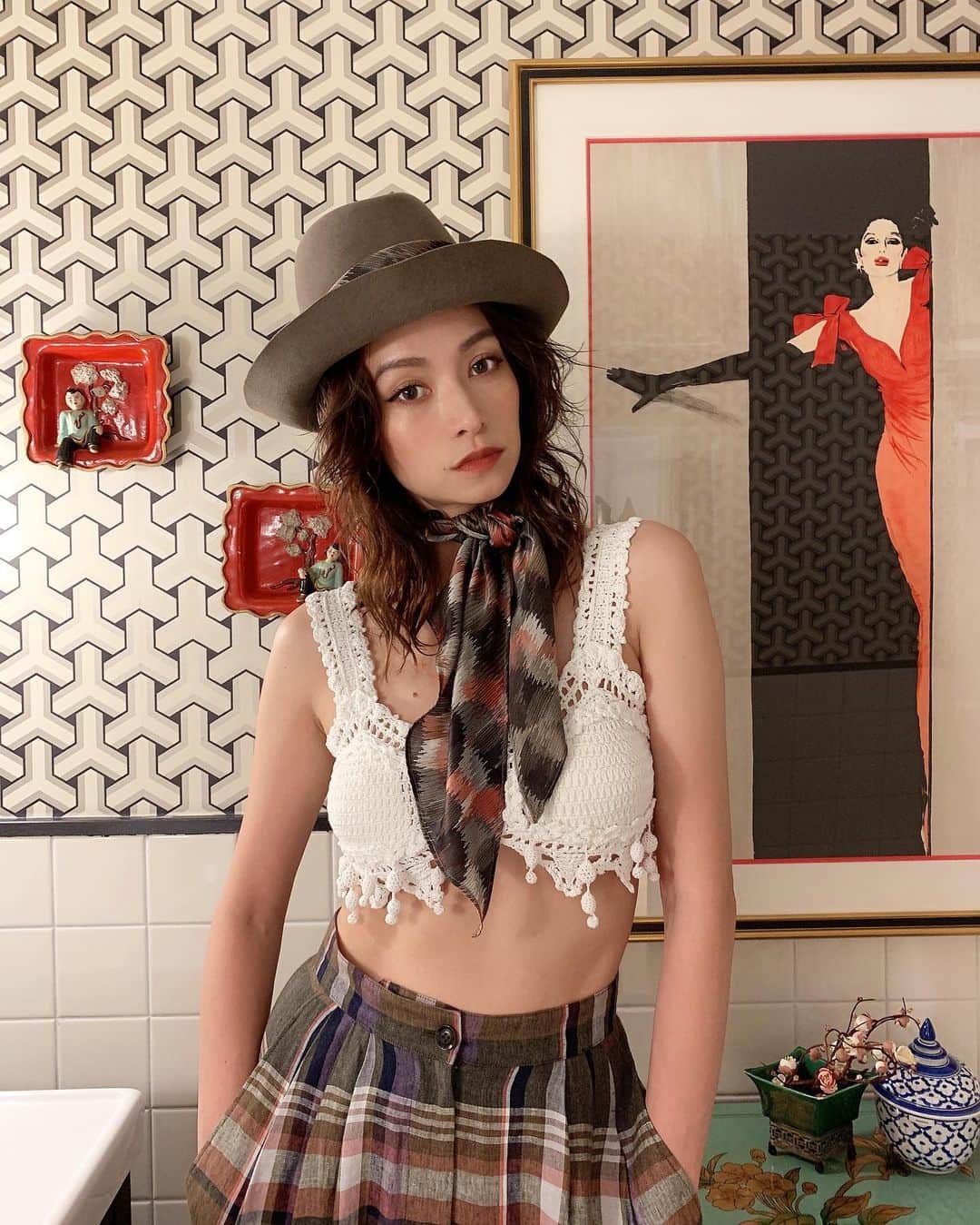 のインスタグラム：「@keitamaruyama_official  丸山邸にて♥️2020/SS collection #keitamaruyama」