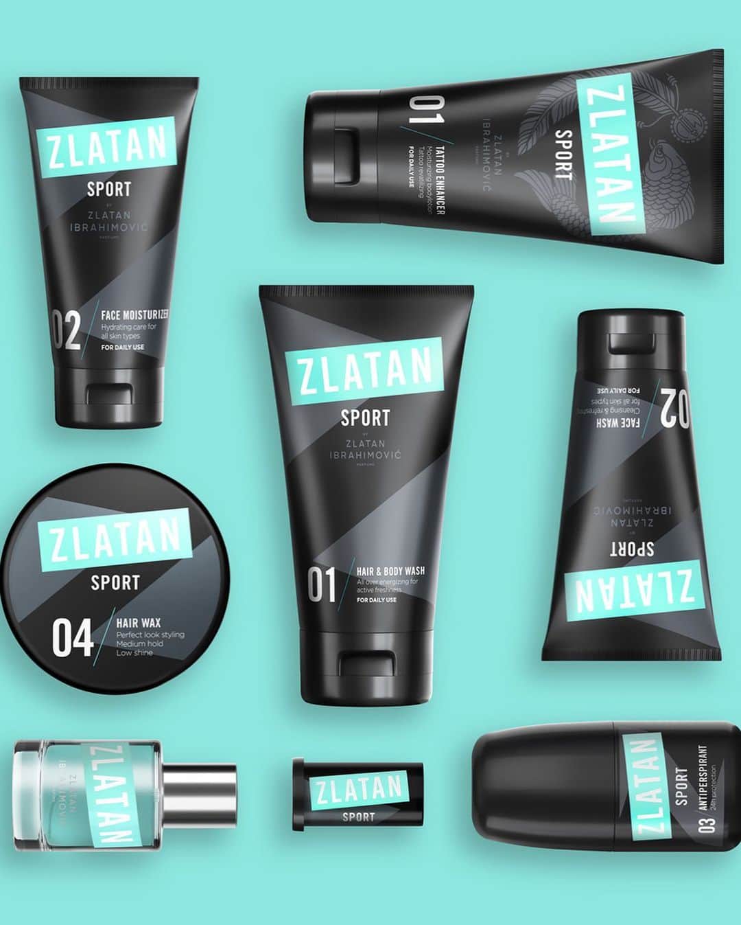 Zlatan Ibrahimović Parfumsさんのインスタグラム写真 - (Zlatan Ibrahimović ParfumsInstagram)「All You Need ZLATAN SPORT Essentials in a Wash Bag💥  The wash bag includes eight products that will keep you fresh all day! EdT, Hair & Body Wash, Tattoo Enhancer, Deodorant, Face Wash, Face Moisturizer, Hair Wax and Lip Balm.  #zlatansport #therightroutine (EU shipping only)」11月6日 20時59分 - zlatanibrahimovicparfums