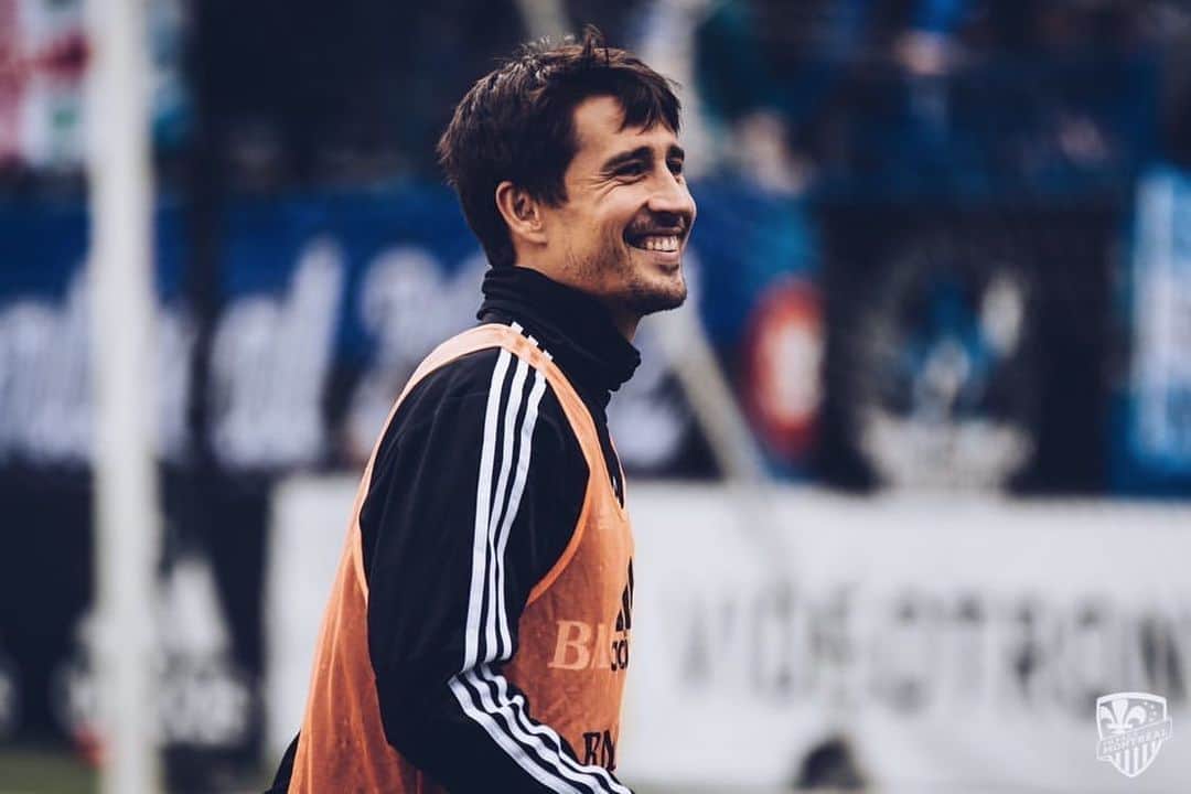 ボージャン・クルキッチのインスタグラム：「Missing the laughs and good times with my @impactmontreal teammates 😁🤝 We'll soon be back together again 🔵⚫️ // Echando de menos las risas y los buenos momentos junto a mis compañeros de @impactmontreal 😁🤝 ¡Ya queda menos para volver a vernos! 🔵⚫️」