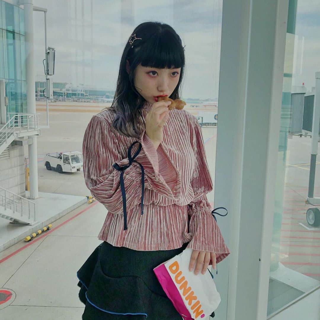 のインスタグラム：「3日連続DUNKIN🍩」