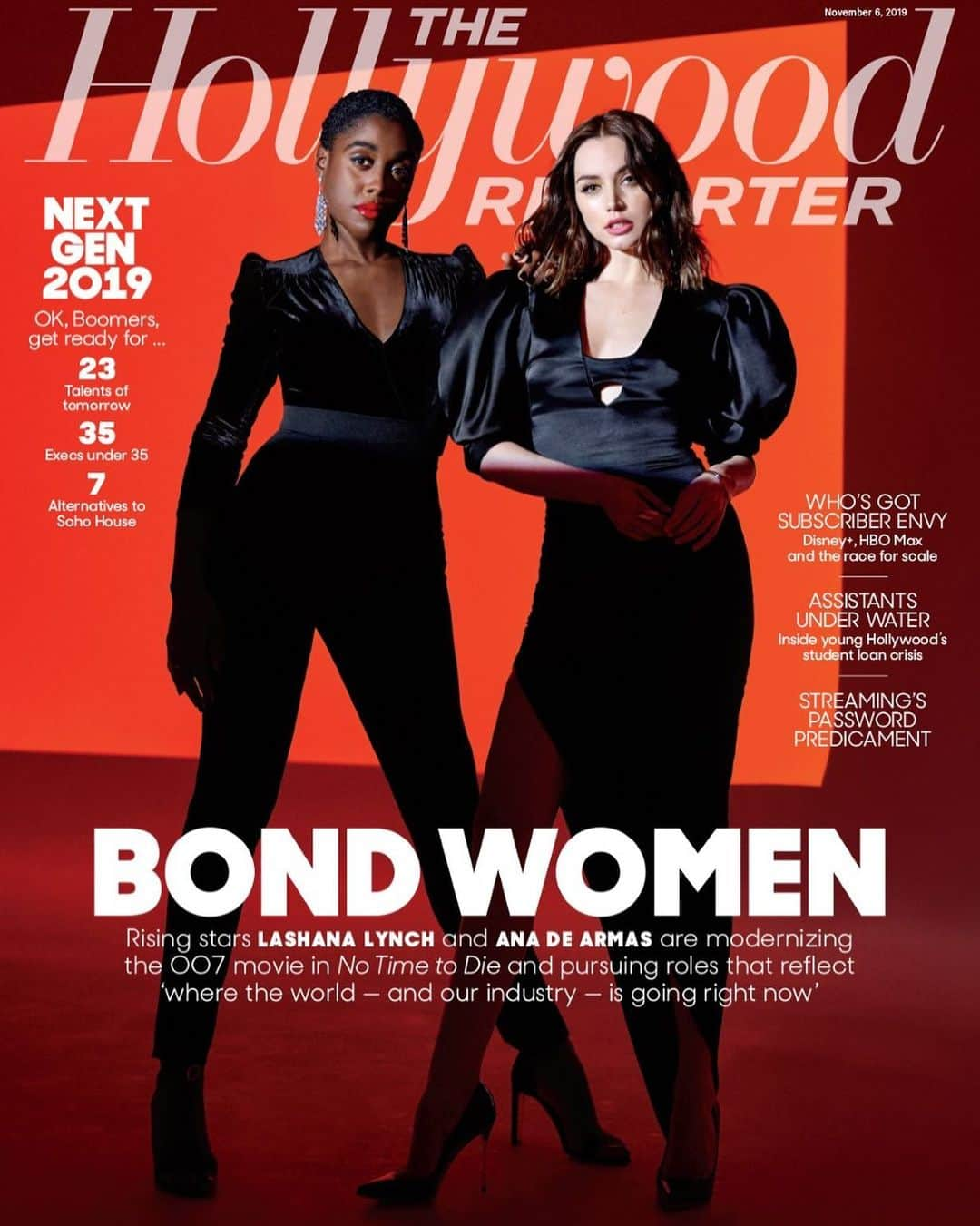 アナ・デ・アルマスさんのインスタグラム写真 - (アナ・デ・アルマスInstagram)「“BOND WOMEN” x @hollywoodreporter 🧨♥️」11月6日 23時28分 - ana_d_armas