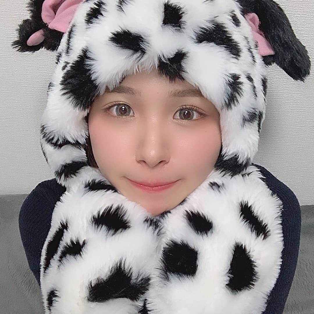 のインスタグラム：「↩︎ . 101匹わんちゃん🐶💘 髪の毛ボサボサだったから被って イチナナ配信してたけど意外と好評🤔💕？ . . . #イチナナ#イチナナ公式ライバー  #イチナナ公認ライバー#自由人 #the水瓶座#イチナナフォローお願いします  #被写体#撮影モデル#撮影会モデル#サロモ #iggood#igfollowing #likeme#followme」