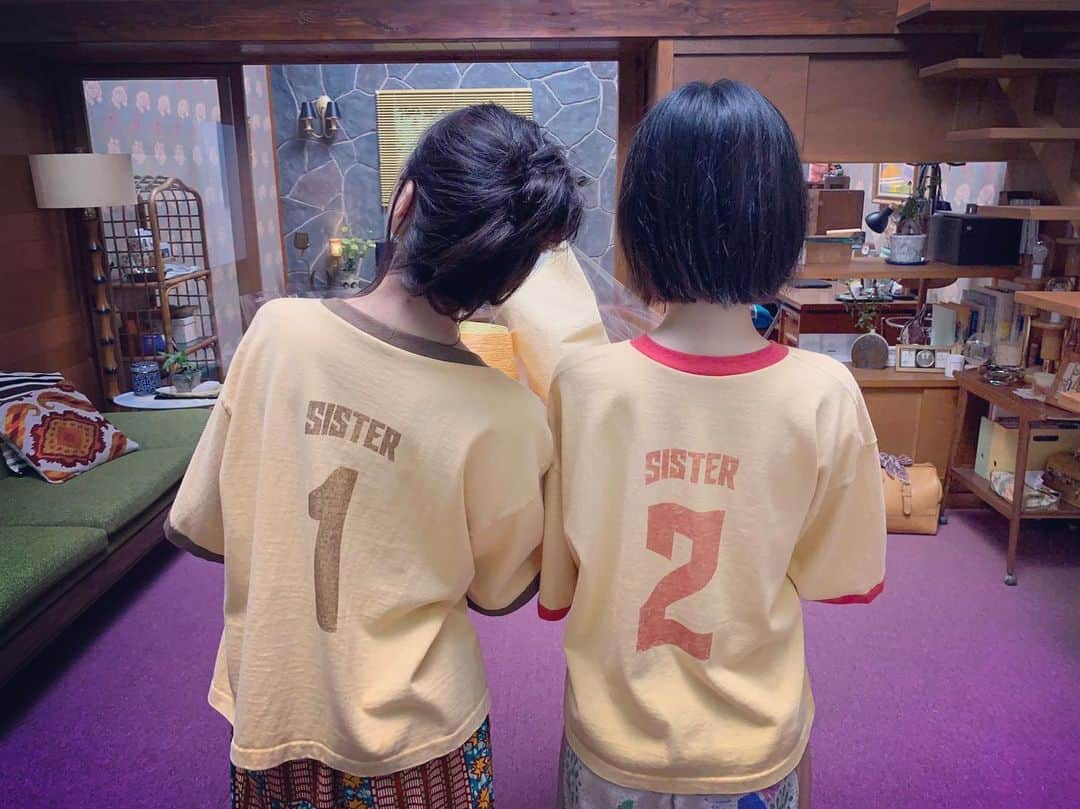 有村架純さんのインスタグラム写真 - (有村架純Instagram)「SISTER１SISTER２👕新CM見てね。」11月7日 9時25分 - kasumi_arimura.official