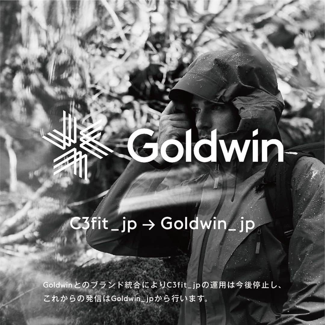 C3fit シースリーフィットのインスタグラム：「Goldwinとのブランド統合により﻿ C3fit_jpの運用は今後停止し、﻿ これからの発信はGoldwin_jpから行います。  #goldwin #c3fit #goldwinc3fit #goldwinjp #c3fit_jp #tokyo #japan」