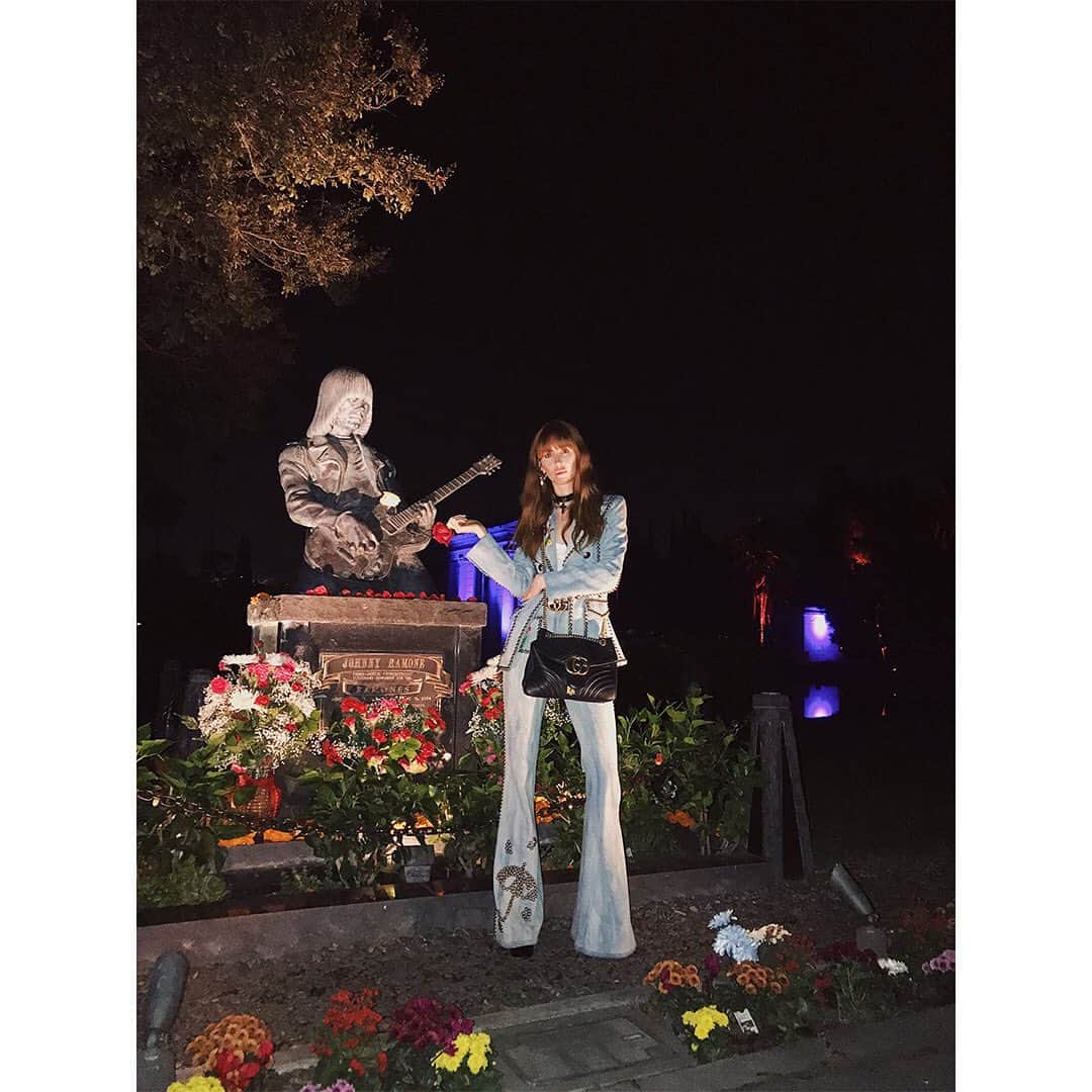 Faith Picozziさんのインスタグラム写真 - (Faith PicozziInstagram)「Gucci Guilty Event 1️⃣ Throwback to last year this time celebrating @gucci @guccibeauty ❤️ So much fun!!! #gucci #gucciguilty #event #la #hollywoodforevercemetery #throwback #foreverguilty 💥@faithpicozzi @alessandro_michele」11月7日 2時54分 - faithpicozzi