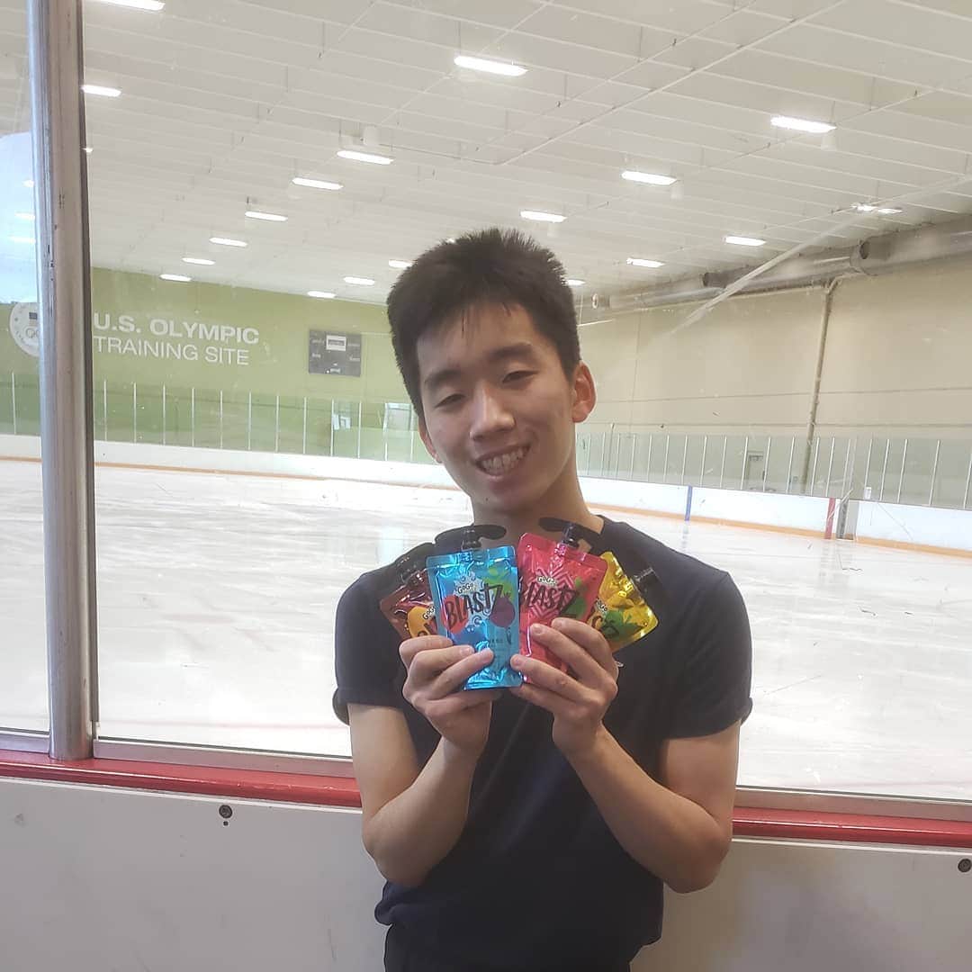樋渡知樹のインスタグラム：「Recieved these great recovery snacks from @blastz! These tastes great and it's the best for practice and competitions!#blastz」
