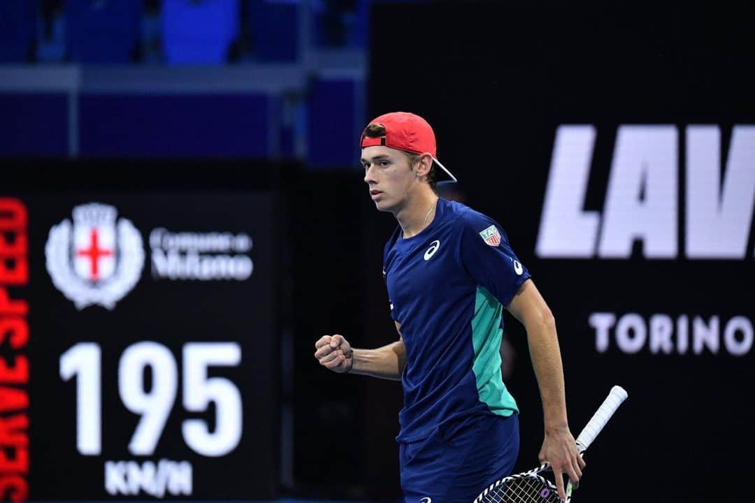 アレックス・デミノーさんのインスタグラム写真 - (アレックス・デミノーInstagram)「Step by step 😈😈😈 @nextgenfinals」11月7日 6時36分 - alexdeminaur