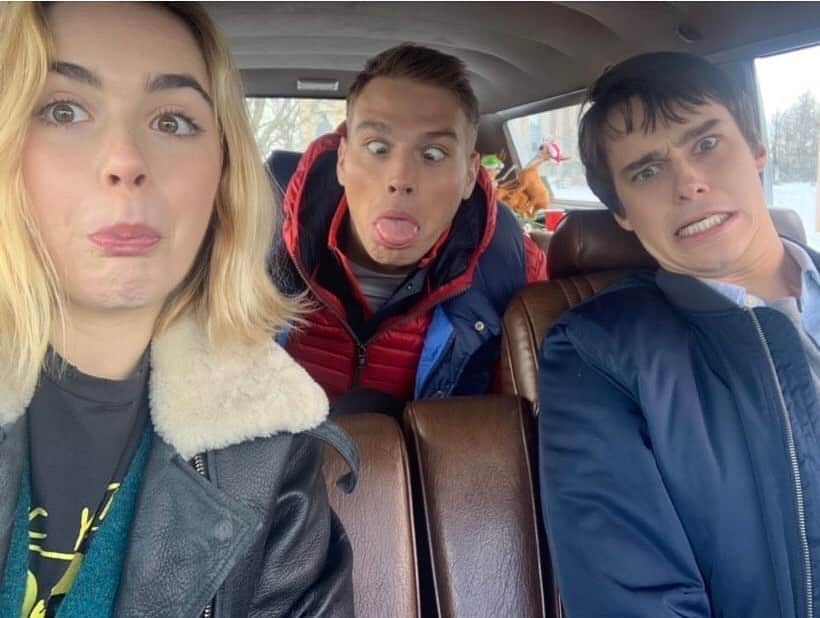 ミッチェル・ホープさんのインスタグラム写真 - (ミッチェル・ホープInstagram)「Me n the homies cruising round waiting for Let It Snow to come out November 8th on Netflix #igetallmypicsfromkiernan #ishouldtakemorephotos #thisisalearningcurveforme #illgetbetterpromise」11月7日 6時54分 - mitchellhope