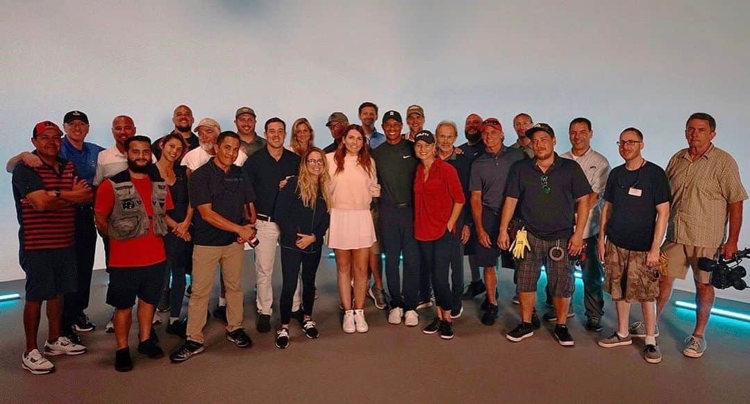 タイガー・ウッズのインスタグラム：「Spent the day with my friends at @golftv and @golfdigest. I think you guys will like what’s coming...」